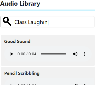 Audio Library