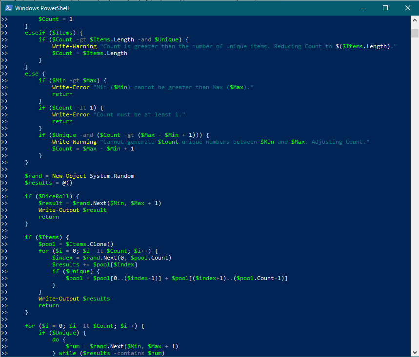 PowerShell Script Example