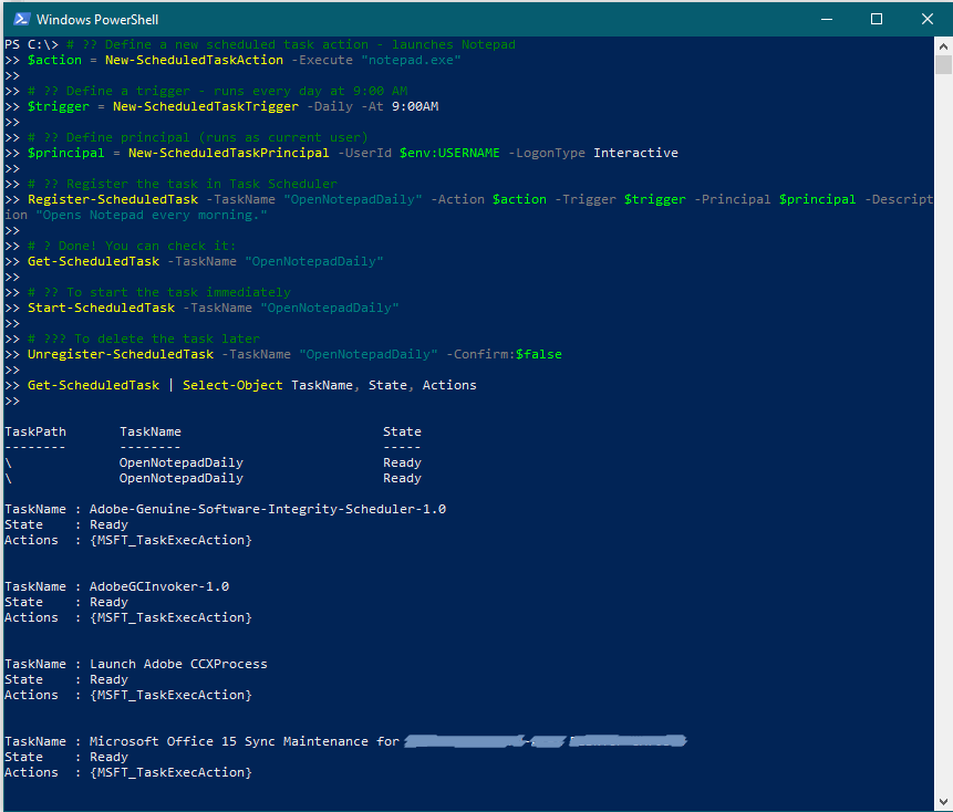 Task Scheduler Automation