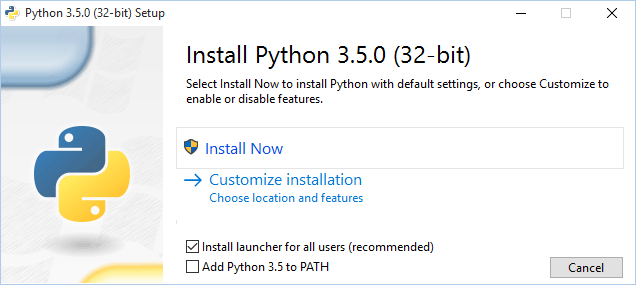 Python Installer Screenshot
