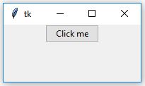 Simple Tkinter Button