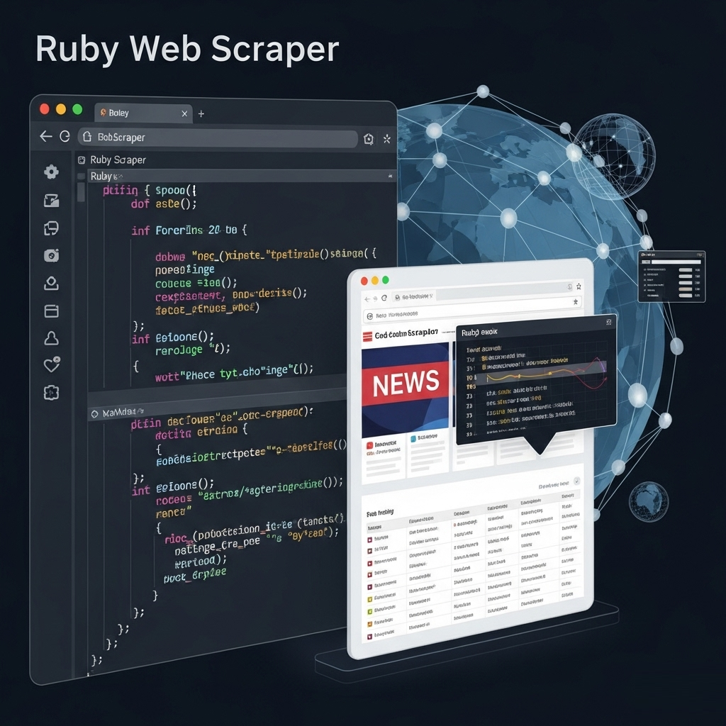 Ruby Web Scraper Console
