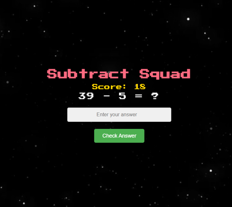 Subtract Squad