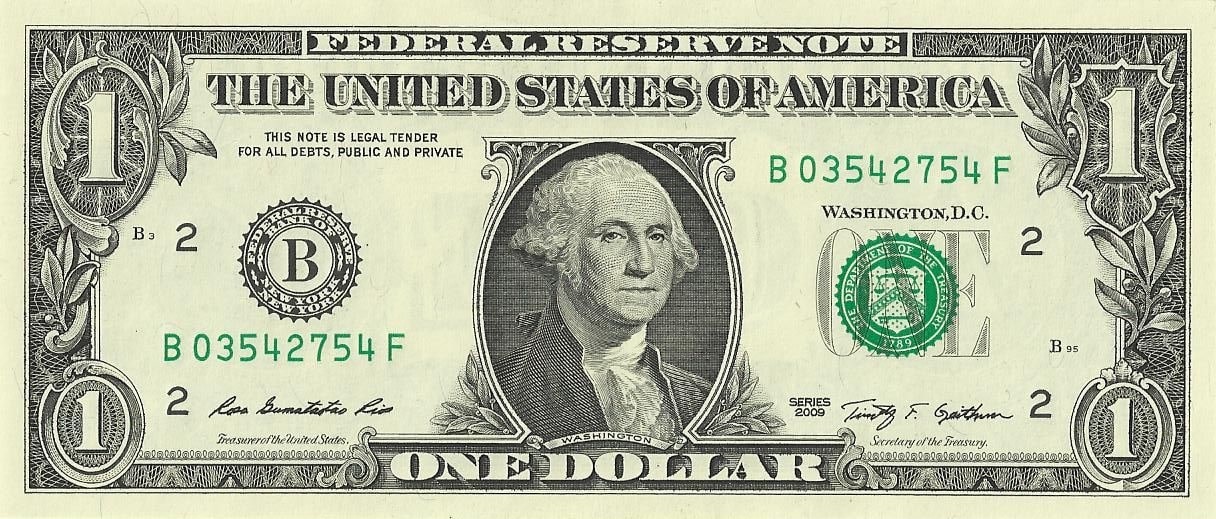 $1 Bill